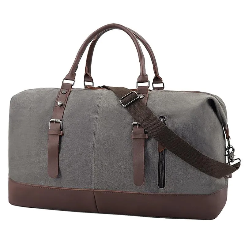 Paul Large Canvas Weekender Duffel Bag