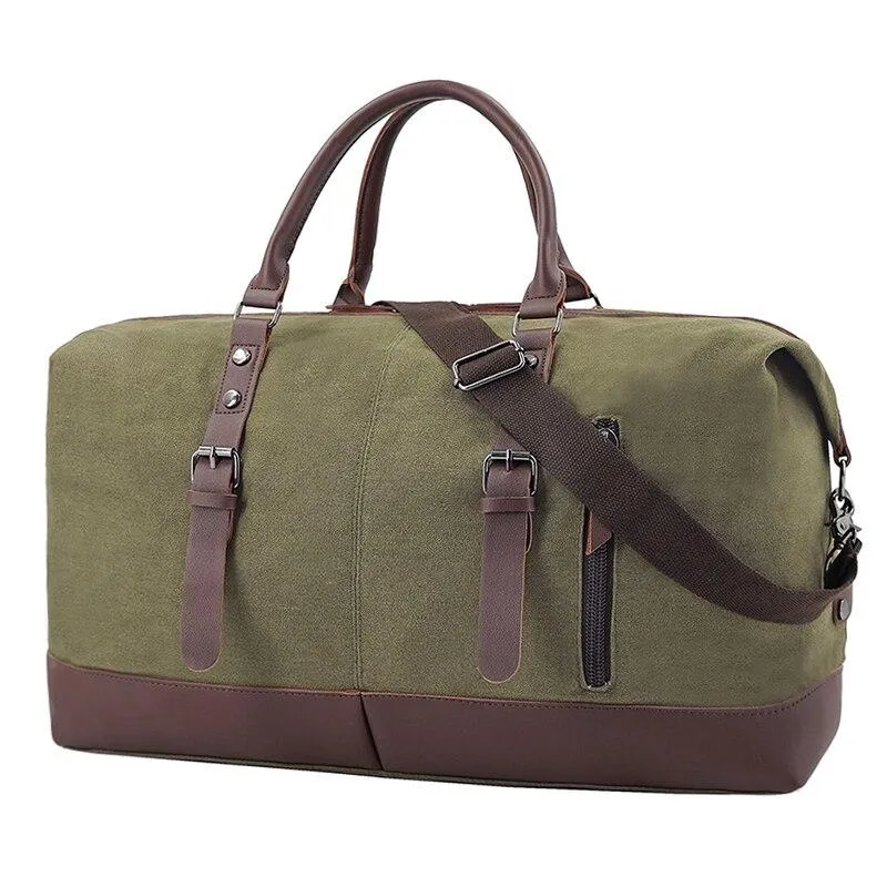 Paul Large Canvas Weekender Duffel Bag