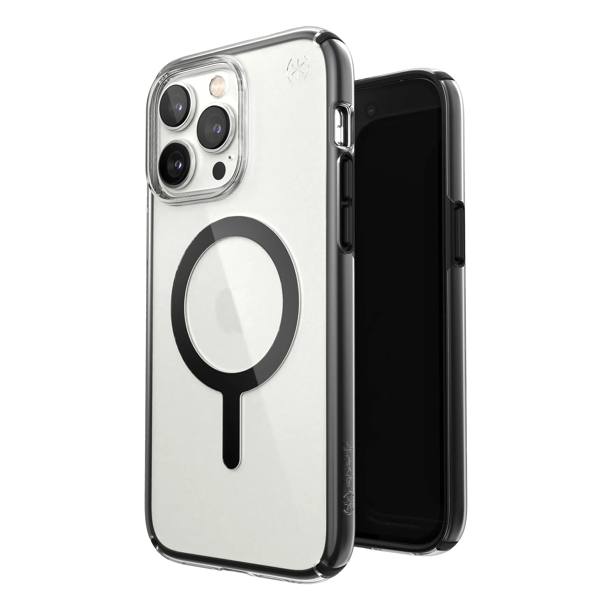 Presidio Perfect-Clear with Impact Geometry MagSafe iPhone 14 Pro Max Cases