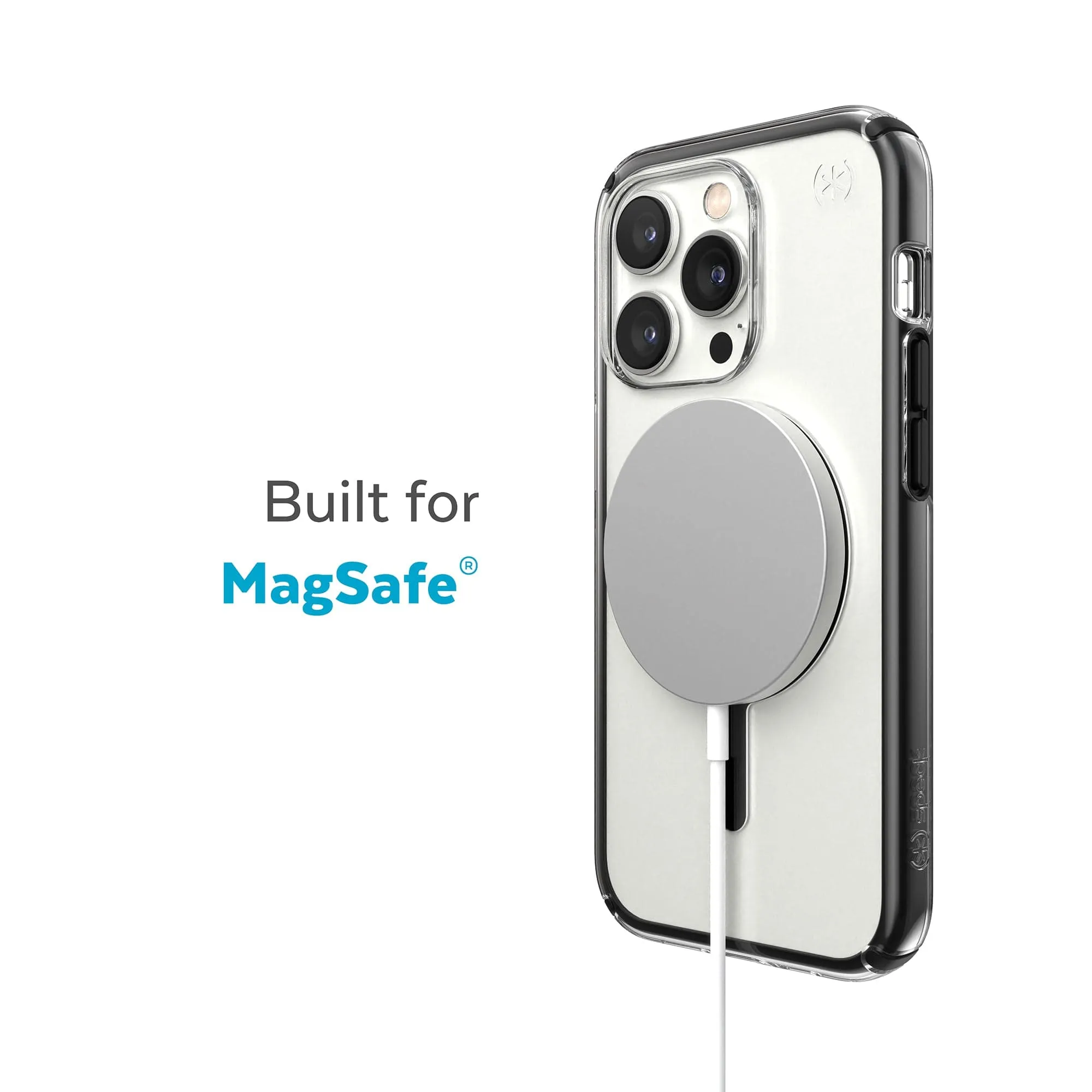 Presidio Perfect-Clear with Impact Geometry MagSafe iPhone 14 Pro Max Cases