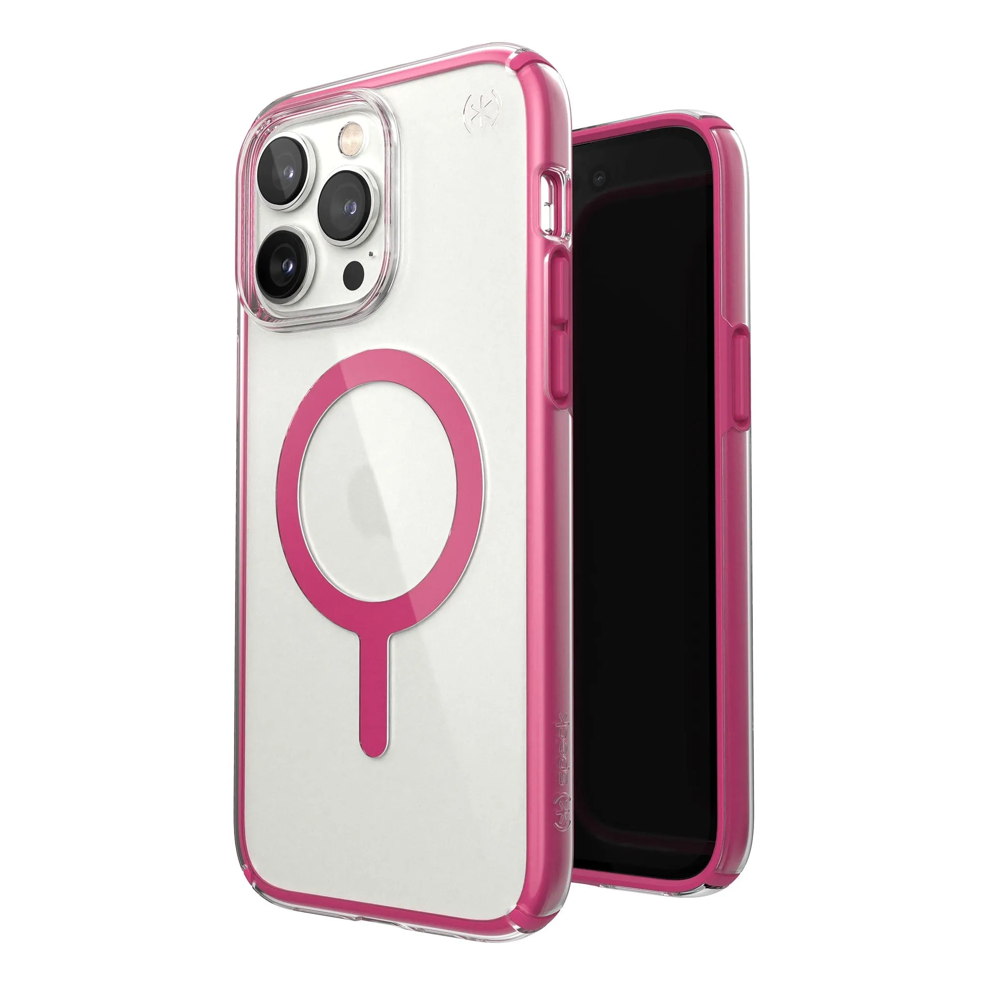 Presidio Perfect-Clear with Impact Geometry MagSafe iPhone 14 Pro Max Cases