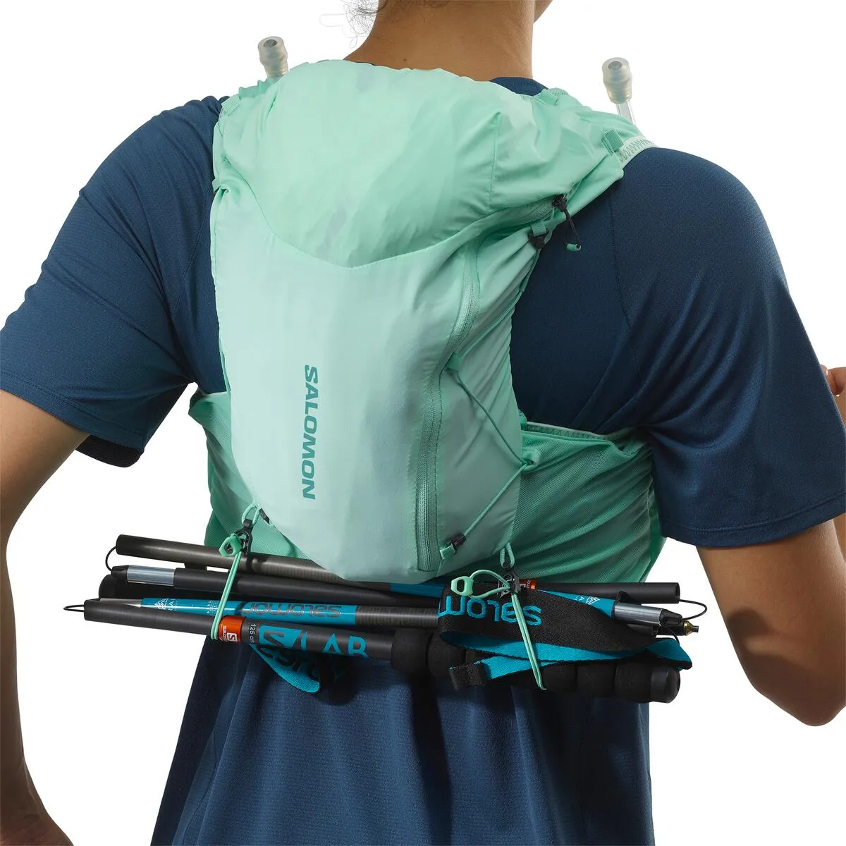 Salomon Advance Skin 12 Set With Flasks Running Back Pack