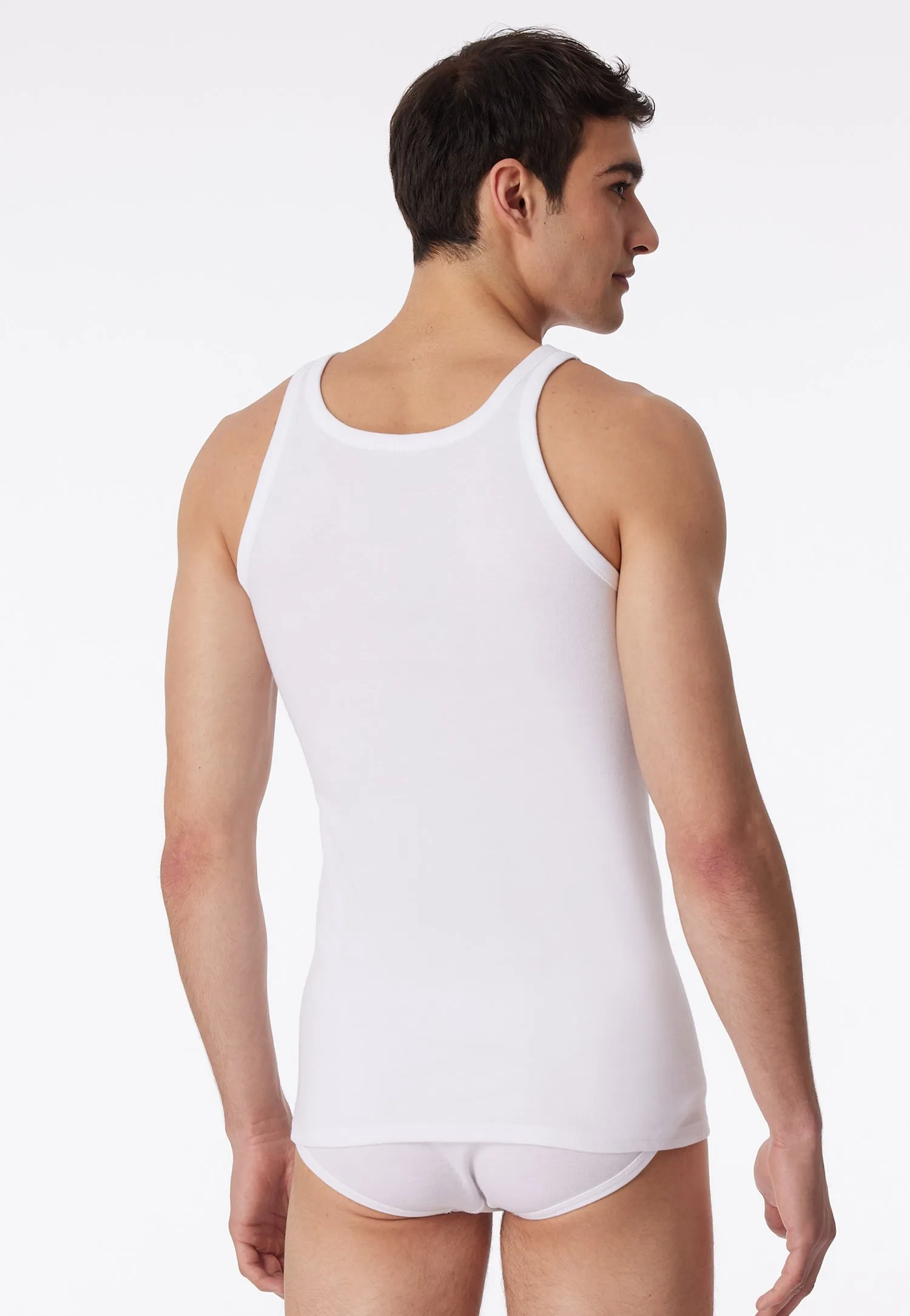 Schiesser - Cotton Essentials Fine Rib - Tank Top 2 Pack - NEW