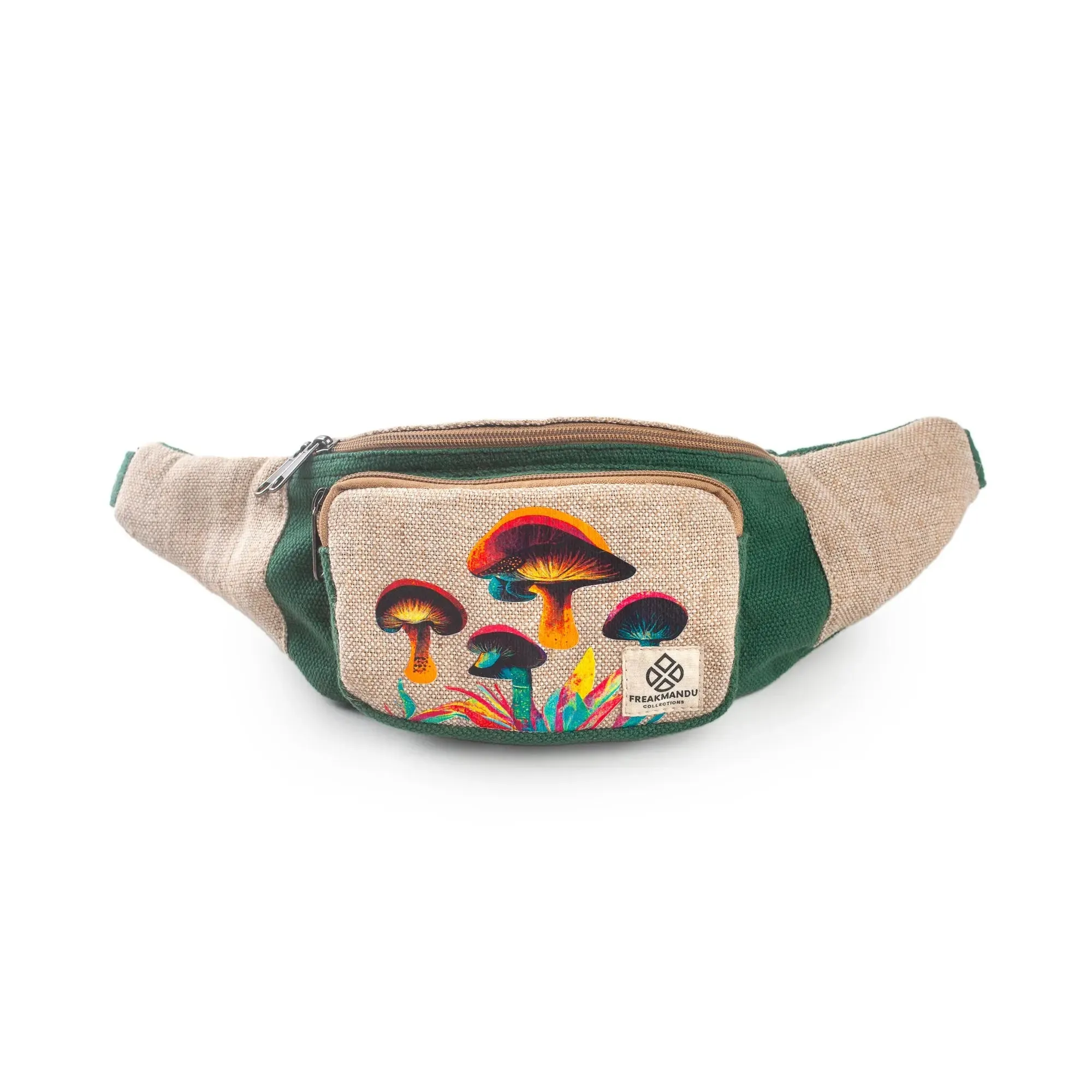 Seamless Adventure Companion: Mushroom Fanny Pack