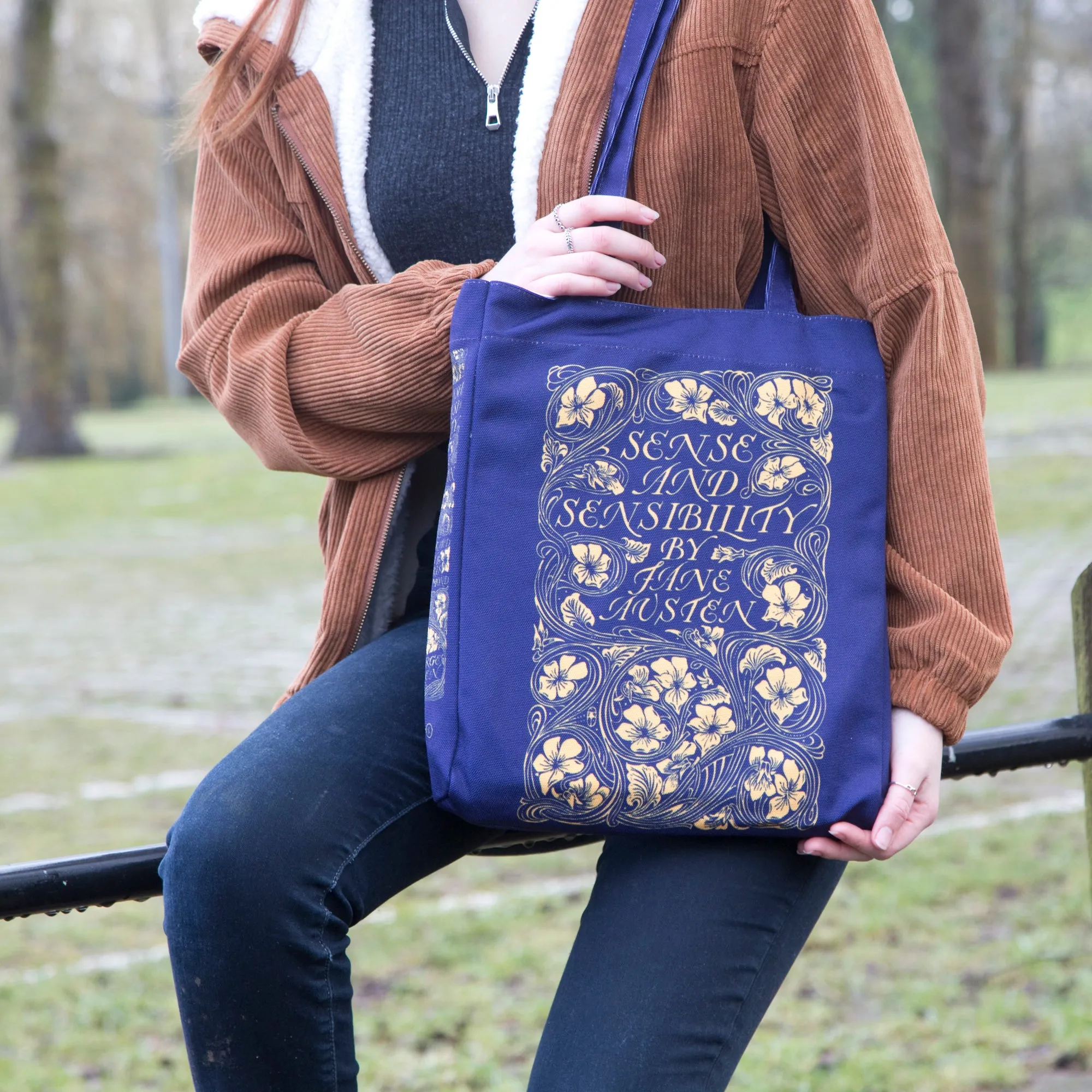 Sense and Sensibility Book Tote Bag