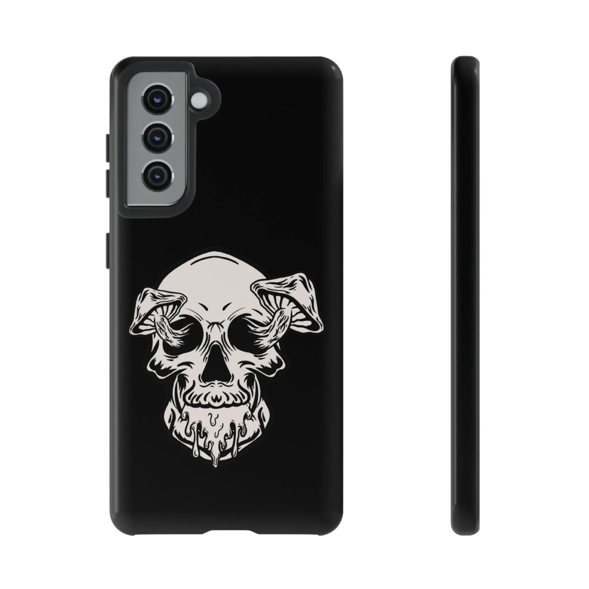 Skull and mushrooms Tough Cases