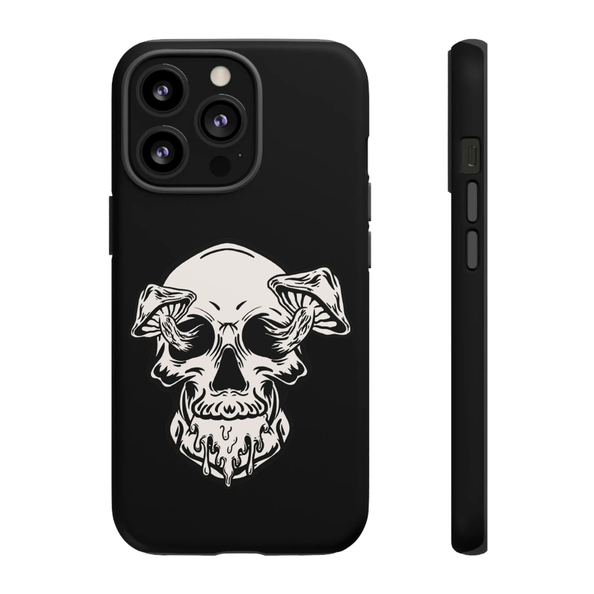 Skull and mushrooms Tough Cases