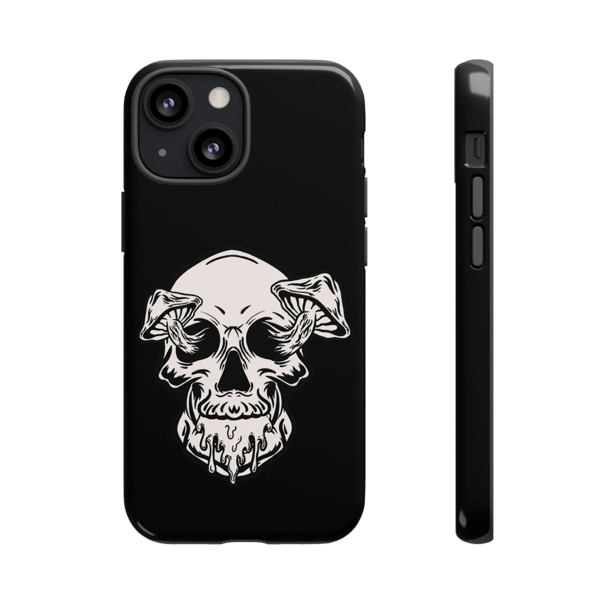 Skull and mushrooms Tough Cases