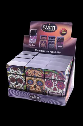 Sugar Skull 100s Cigarette Case - 12 Pack