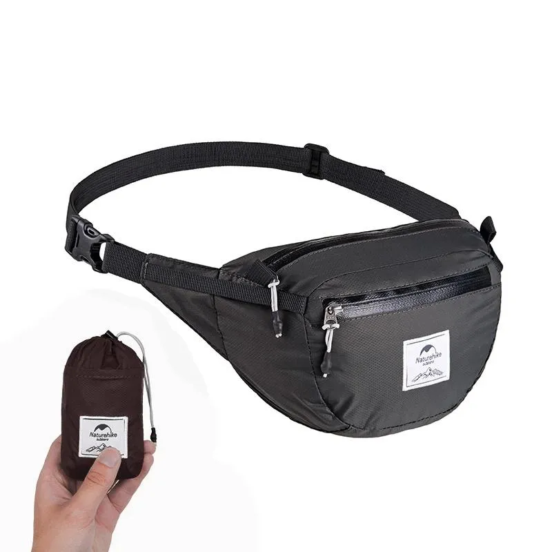 Traveloped Foldable Silicon Fanny Pack Waist Bag