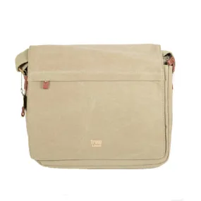 Troop Cotton Khaki Laptop Messenger Bag