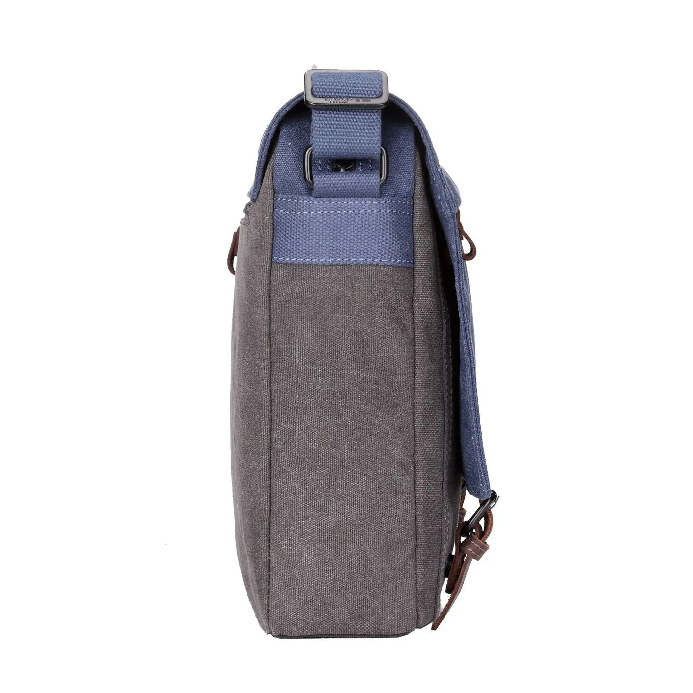 Troop London Canvas Messenger Bag Blue