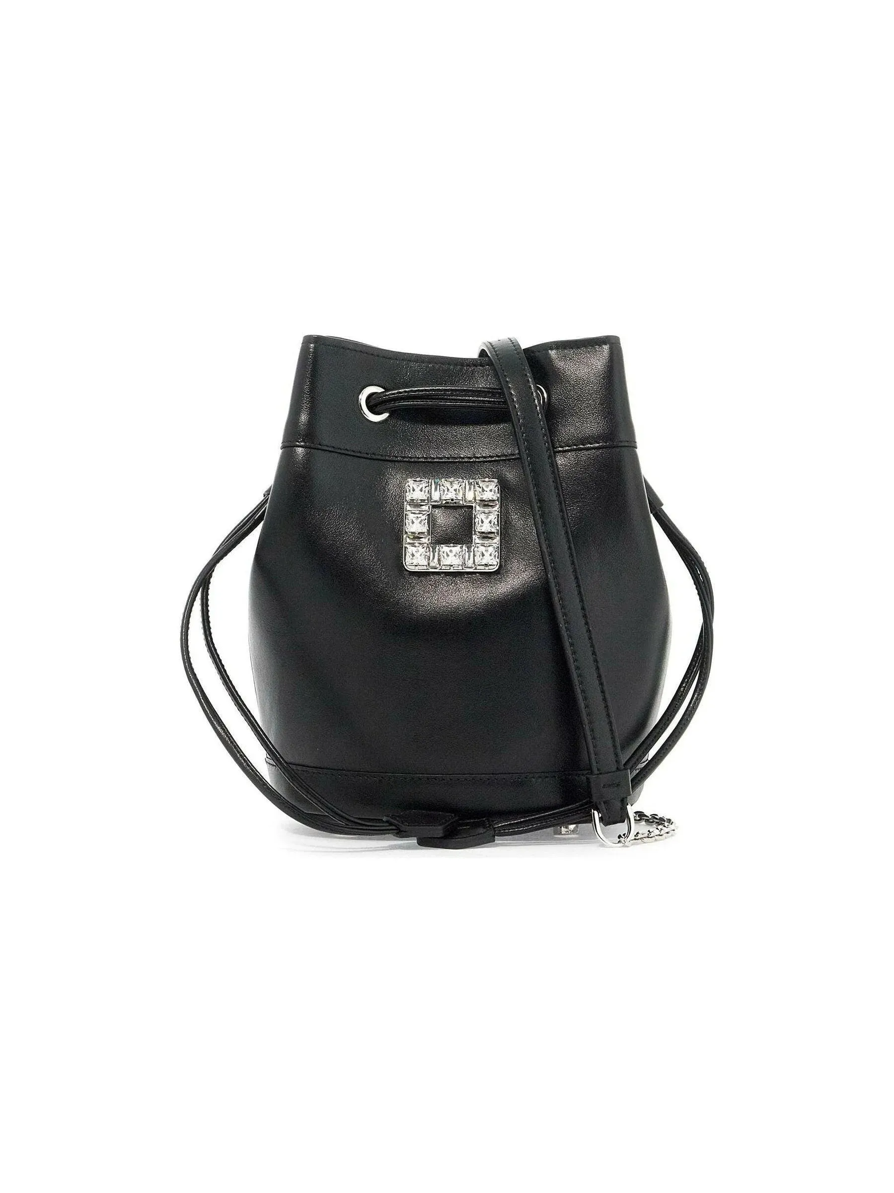 Très Vivier Leather Bucket Bag