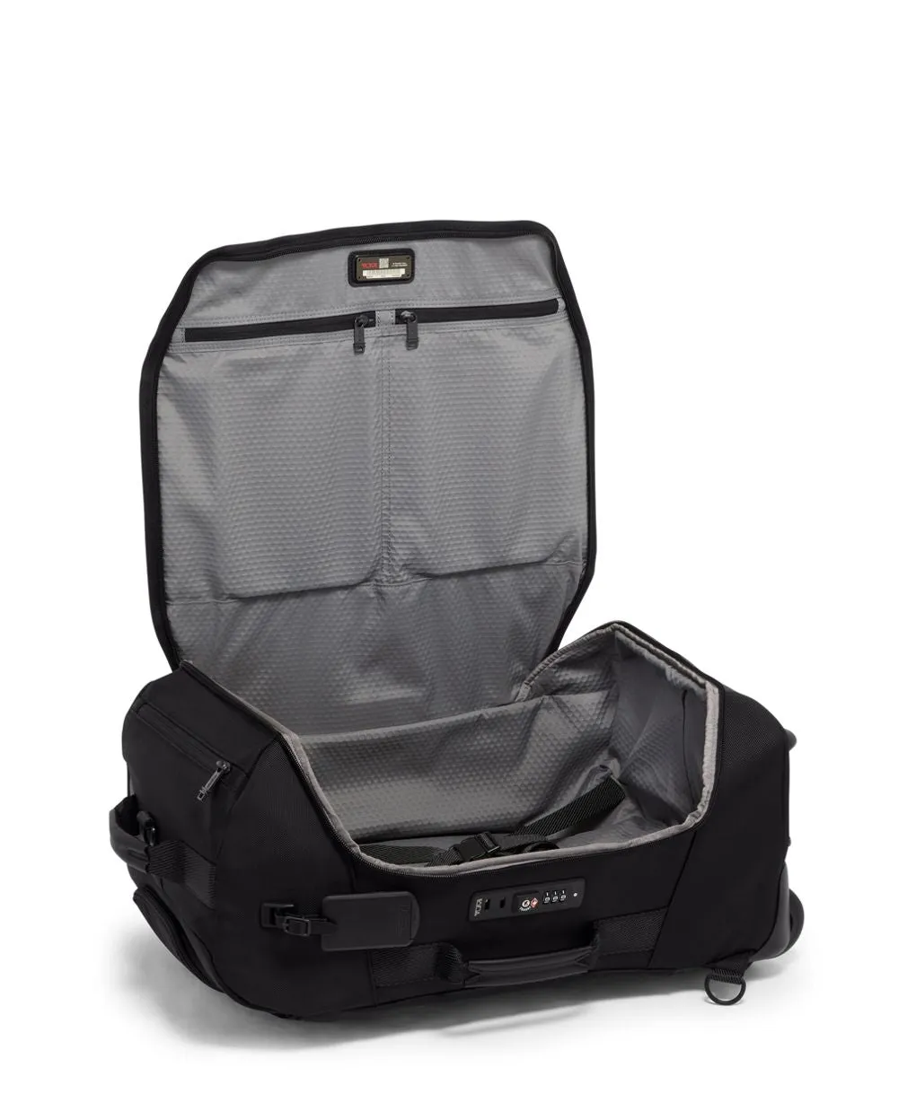 Tumi Alpha Bravo International 2 Wheeled Duffel Backpack Carry On