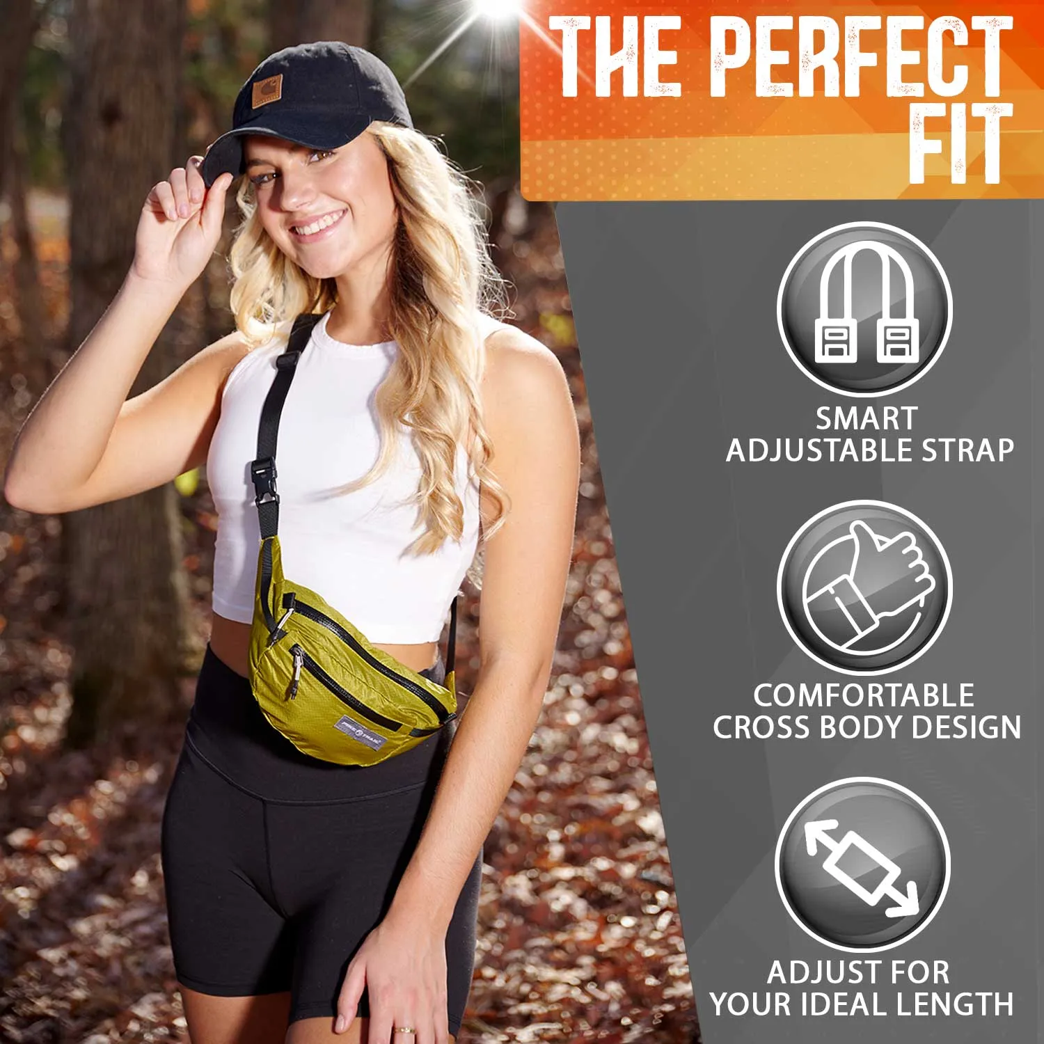 Waist/Shoulder Hiking, Running, Fanny Packs