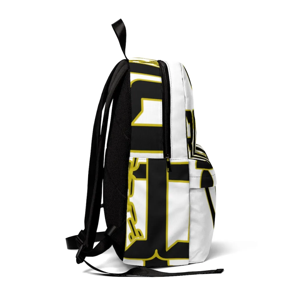 White Logo Classic Backpack