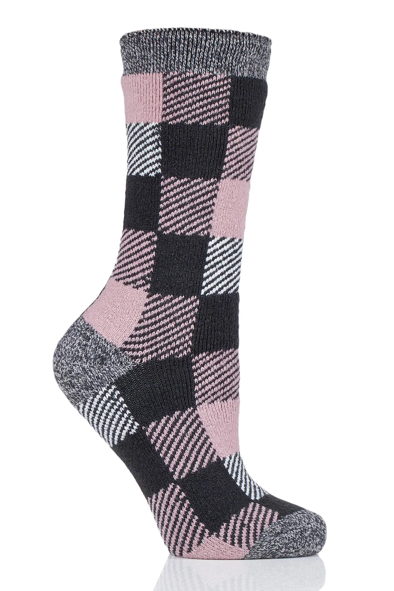 Women's Britney LITE™ Buffalo Checked Crew Socks